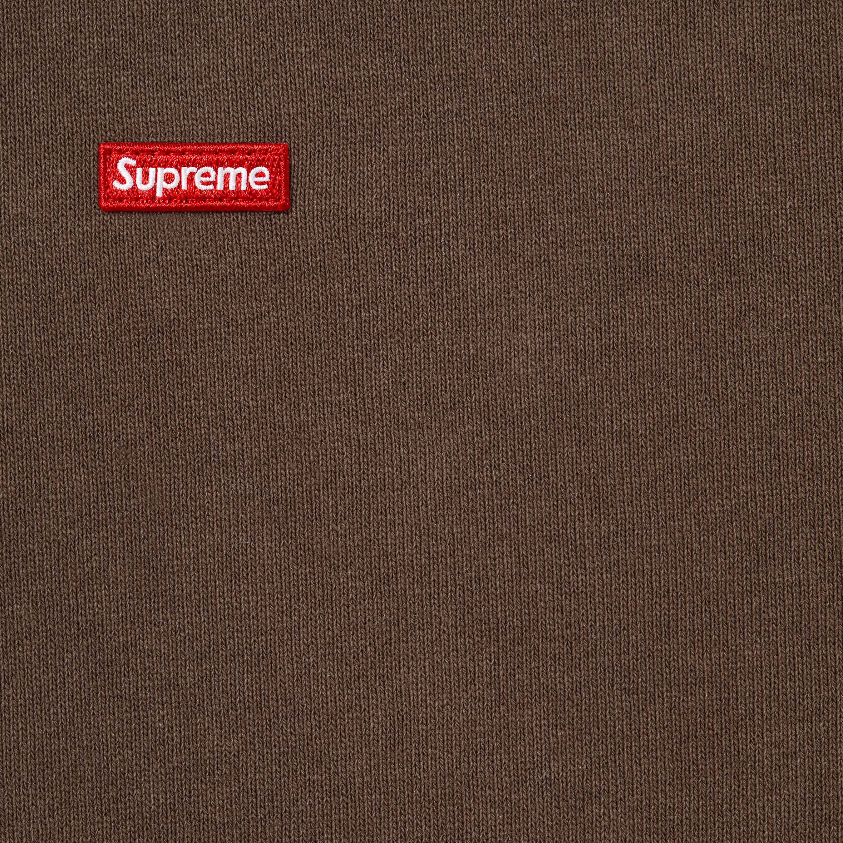 Small Box Zip Up Hooded Sweatshirt view 4